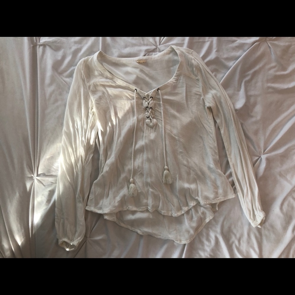 Hollister Tie-up Blouse
